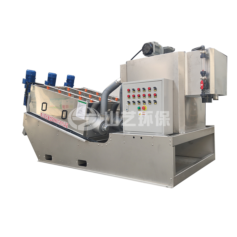 泡菜廢水的處理工藝,用疊螺機處理怎么處理？